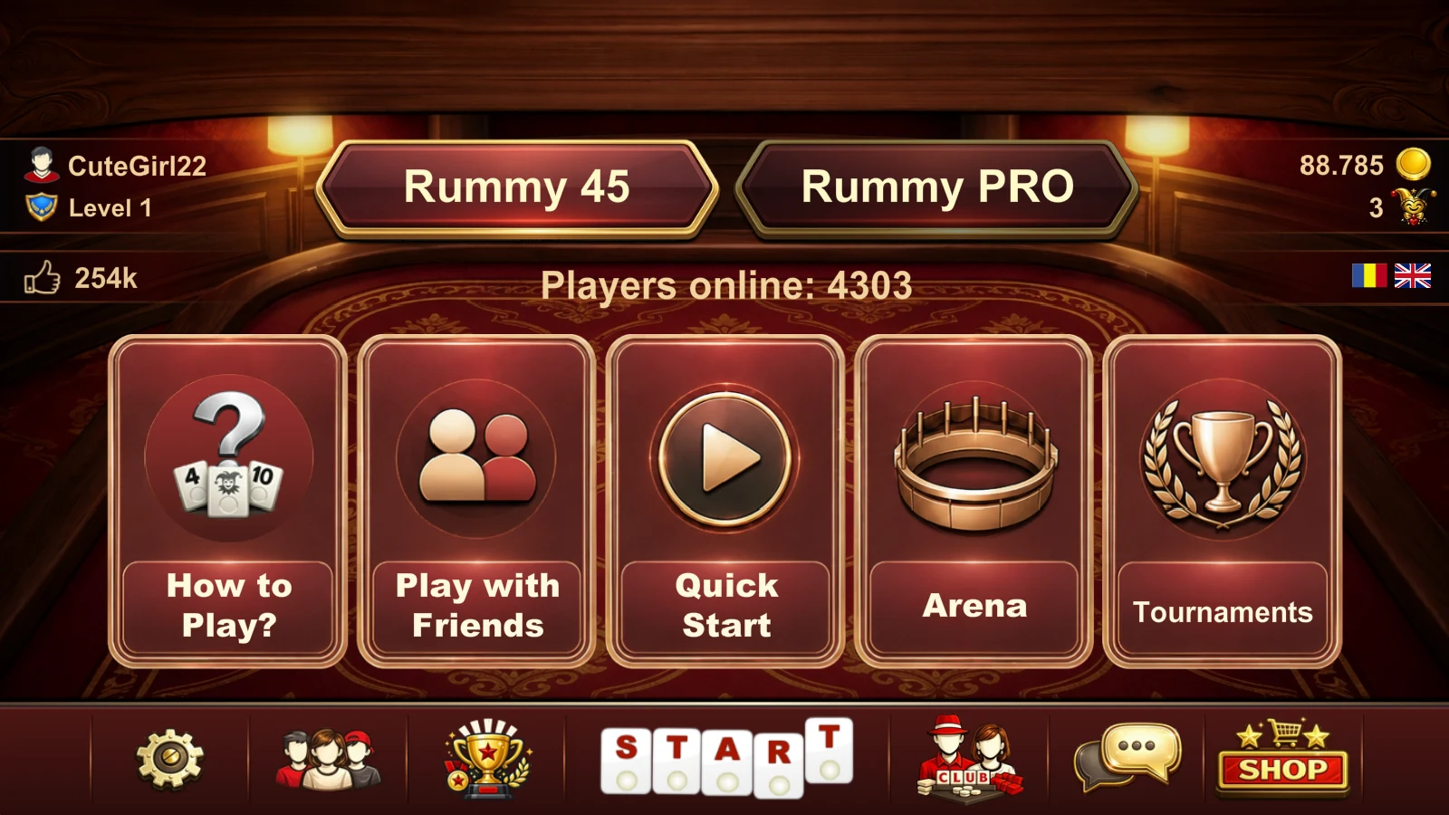 Rummy 45 - Remi Online screenshot